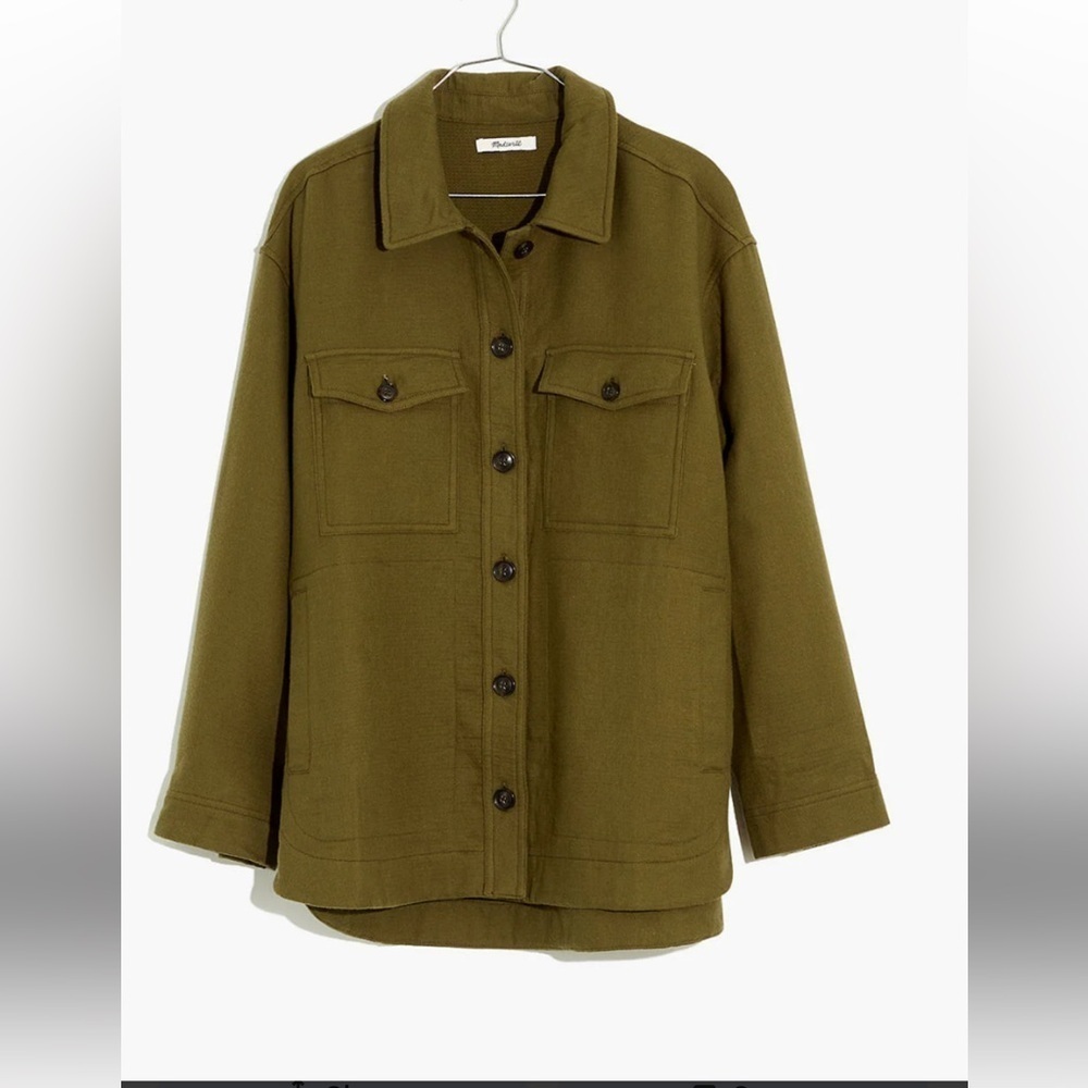 Madewell Branner Waffleback Shacket
